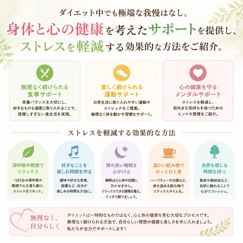 ストレス管理で心も体も健康に！