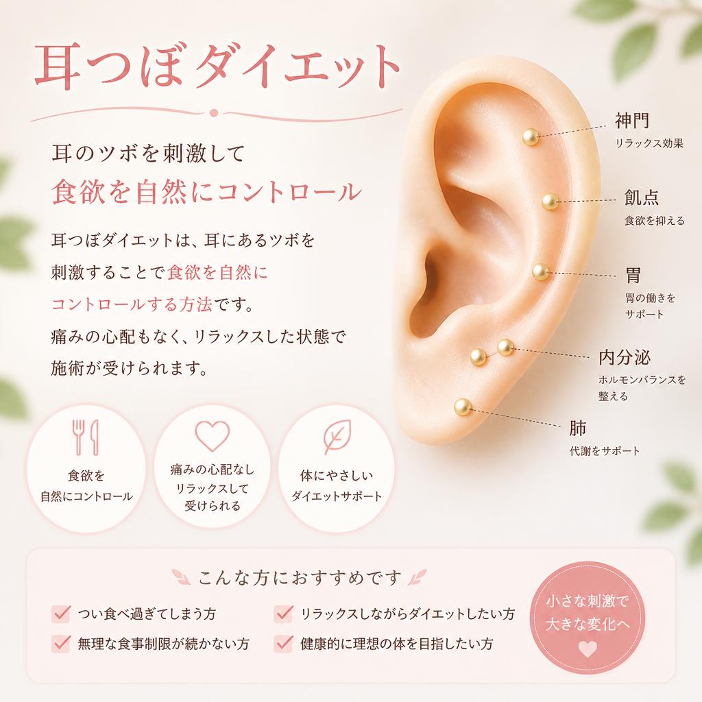 2. 耳つぼダイエットとは？