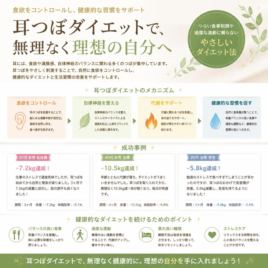 4. 耳つぼダイエットの効果と体験談